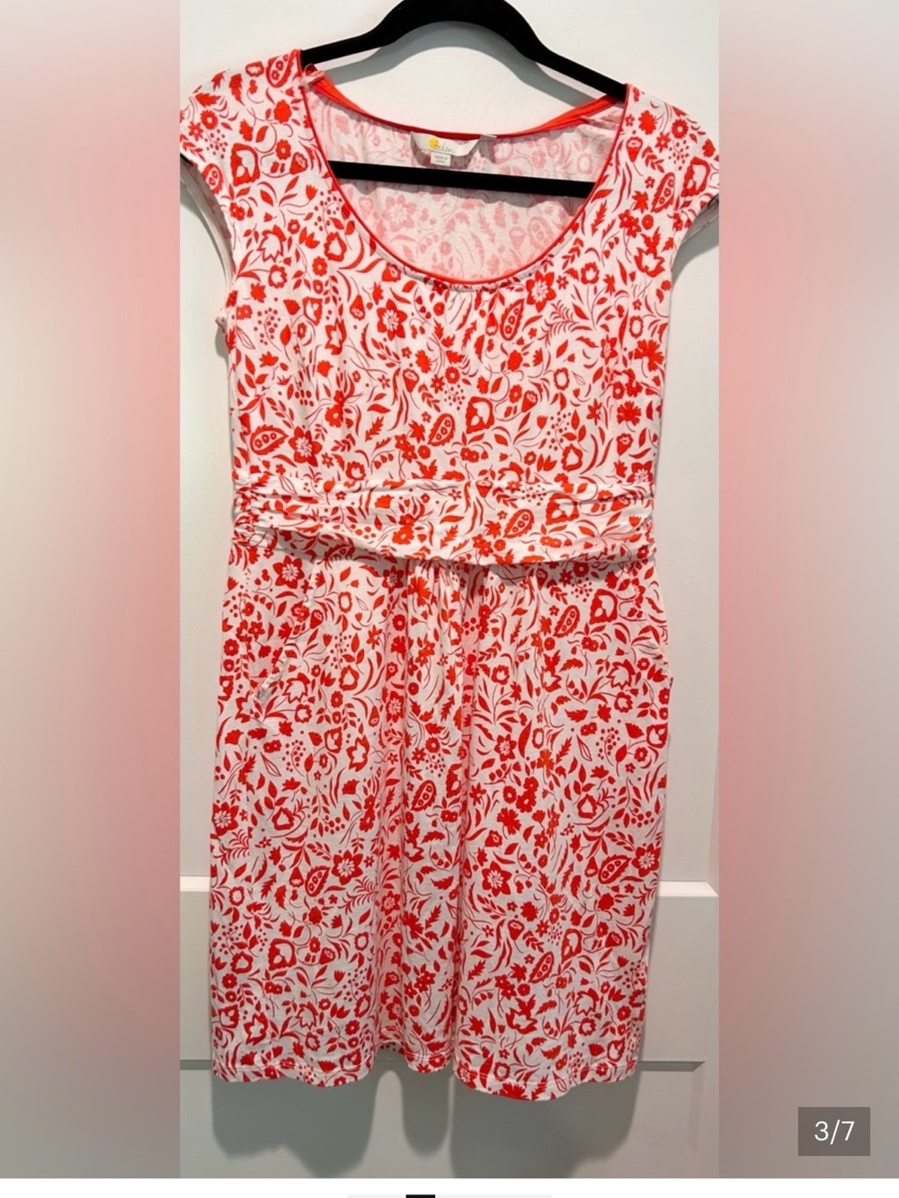 Boden 2 Dress Bundle 6P Petite Navy & Floral Jersey Knit Fall Capsule - Picture 2 of 13